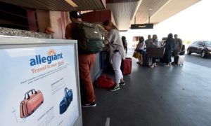 Allegiant airlines check in