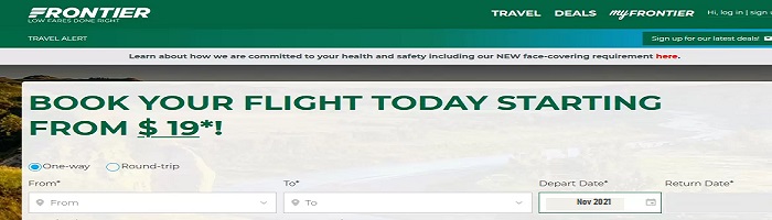 Frontier airlines low fare calendar